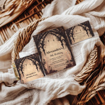 Gothic Arch Midnight Birthday Collection