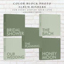 WEDDING PHOTO ALBUM BINDERS