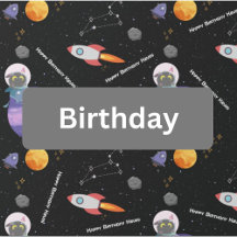 Birthday: Space Animals