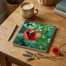 Red Poppy Bloom: Artistic Botanical Gifts
