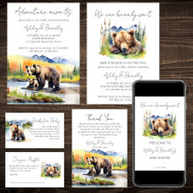 Adventure awaits national parks themed baby shower