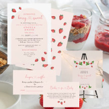 Blush Berry Sweet Baby Shower Suite