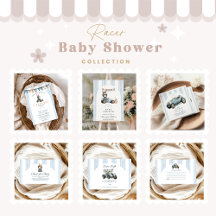 Blue Racer Baby Shower