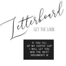 Letter Board Look Products