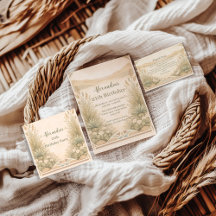 Rustic Desert Meadow Birthday