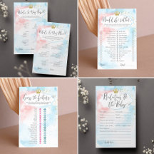 Prince or princess Pink and Blue Gender Reveal