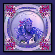 Purple Ocean Mermaid school & office