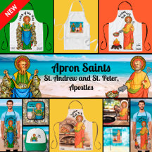 Apron Saints: St. Andrew and St. Peter, Apostles