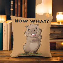 Capybara Throw pillows