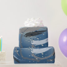 Black, White & Gray Gift Wrapping Suite