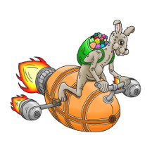 Easter Rocket Bunny