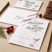 Martinis and Mistletoe Holiday Party
