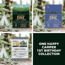 One Happy Camper 1st Birthday Collection