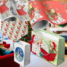 Retro Vintage Christmas Wrapping