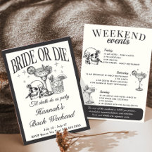 Til Death Do Us Party Bachelorette Cocktail