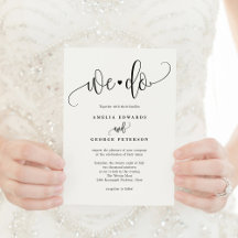 Lovely Calligraphy Wedding Collection