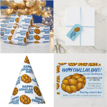 Happy Challah Days Hanukkah Party Collection