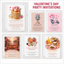 Valentine’s Day Party Invitations