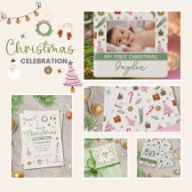 Cute Cozy Winter Whimsical Christmas Celebration