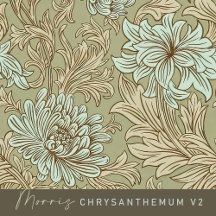 William Morris - Chrysanthemum V2