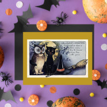 Victorian Steampunk Halloween Cards & Postcards