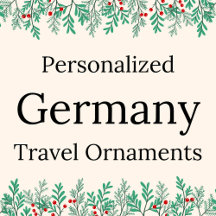 🇩🇪 Germany Travel Ornaments