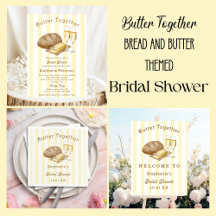 Butter Together Bread and Butter Bridal Shower