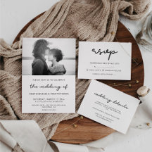 Simple & chic wedding suite