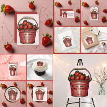 Strawberry Sweet Bucket