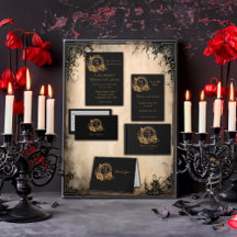 Gothic Romance Wedding Suite Collection