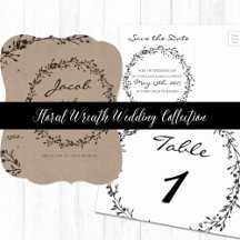 Floral Wreath Wedding Collection