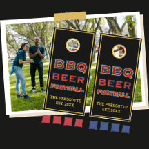 BBQ Beer Football