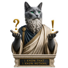 Russian Blue Socrates Cat