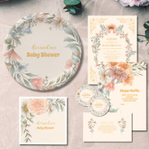 A Little Wildflower  Baby Shower