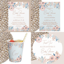 FLORAL BOHO CHIC BABY SHOWER