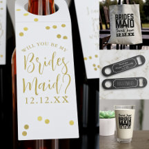 Bridesmaid Proposal Cards and Gifts