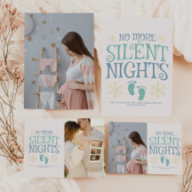  No More Silent Nights Pregnancy Announcement