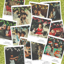 Instant Photo Christmas Cards