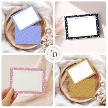 Celestial Pattern Note Cards