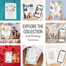 Kids Birthday Invitations