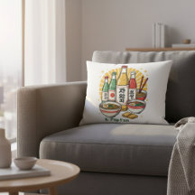 Finger Heart Throw Pillow Collection