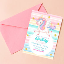 Unicorn Kids Birthday Collection 