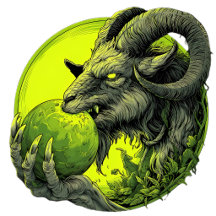Toxic Green Demon Goat Collection