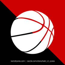 red and black basketball team colors