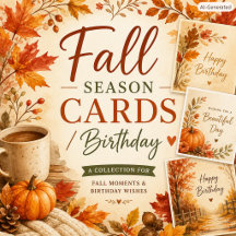 Fall Season Greeting Cards
