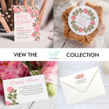 LOVE IS IN BLOOM PRETTY WILD ROSES BRIDAL SHOWER