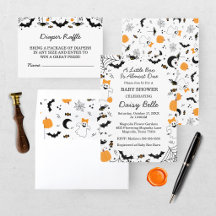 A Little Boo Is Almost Due Baby Shower Collection