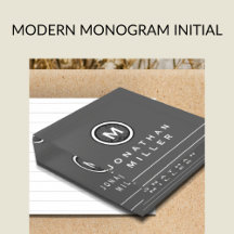 Modern Monogram Initial
