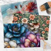 Floral Tissue Paper