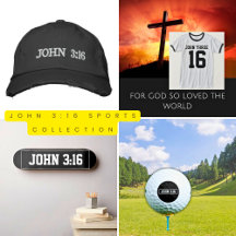 John 3:16 Sports Gifts